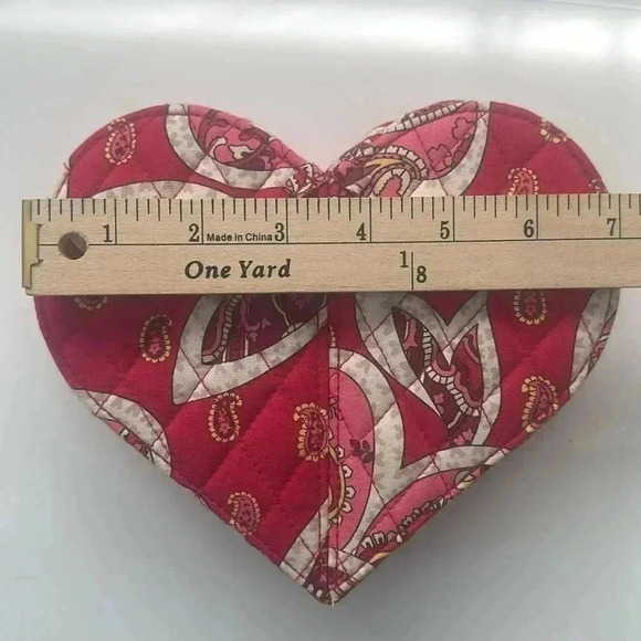Vera Bradley Heart Shaped Jewelry Box Love Hearts - Picture 8 of 8